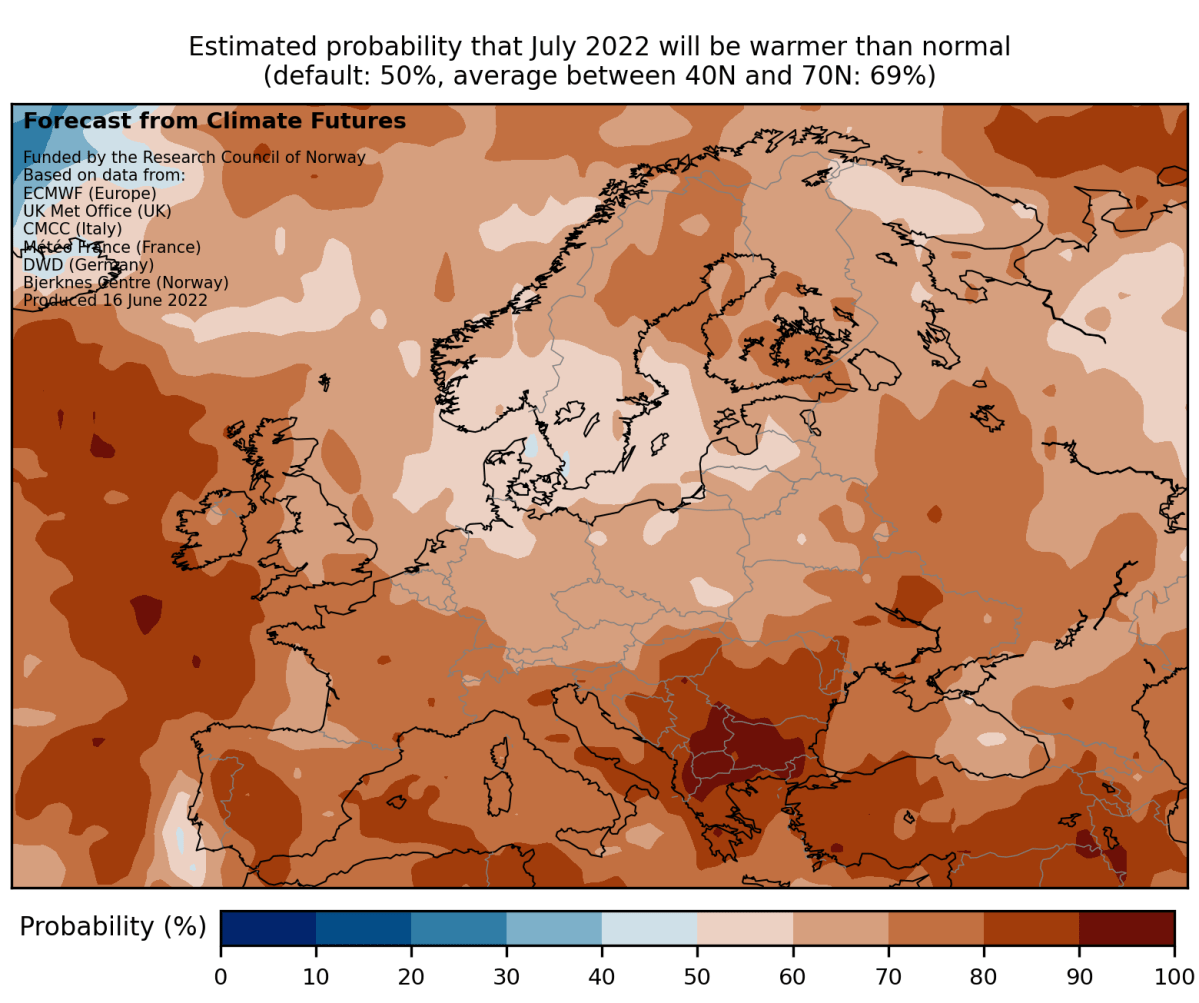 Nytt sesongvarsel med hovedvekt på juli&nbsp;2022